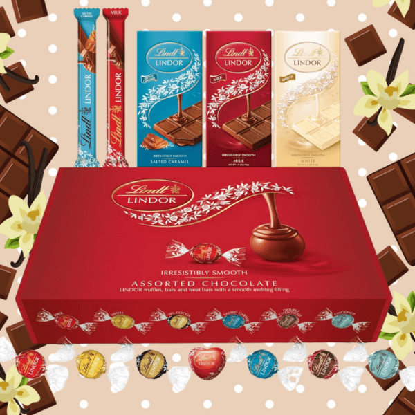 LINDT CHOCOLATE HAMPER BOX