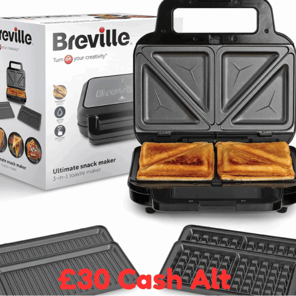 3 IN 1 TOASTIE MAKER
