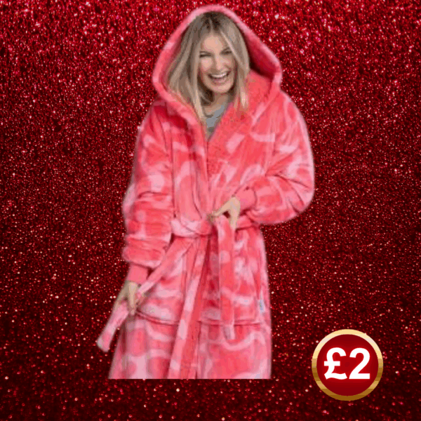 ODDIE PINK DRESSING GOWN