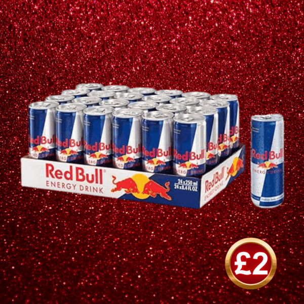 CASE OF 24 REDBULL