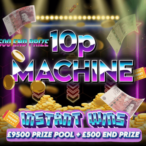 10P Machine Wins - Instant Win